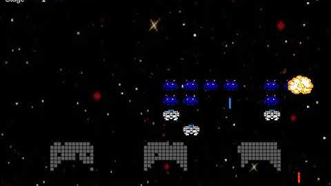 Space Invaders - Blitz3D code running in Wicked Bliss / Wicked Engine