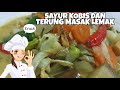 SAYUR KOBIS DAN TERUNG MASAK LEMAK