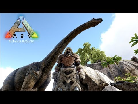 Видео: Приручил Бронтозавра - Ark Survival Evolved