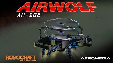 Robocraft gameplay SMG Heli AH-108 12/29/15 Airwolf