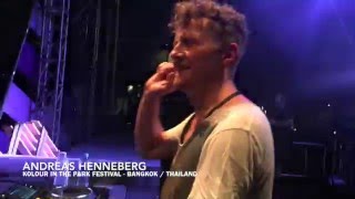 Andreas Henneberg at Kolour In The Park 2016 - Bangkok