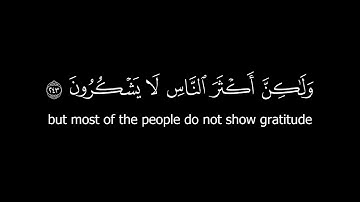 كروما قرآن كريم - الشيخ: ياسر الدوسري- سورة البقرة ( الآيات 238 - 247 ) #كرومات_قرآن