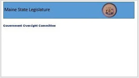 Government Oversight Meeting 3/25/22