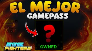 😱EL MEJOR GAMEPASS DE ANIME FIGHTERS ROBLOX