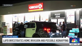 LAPD investigates home invasion and possible kidnapping in Cheviot Hills
