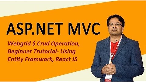 #mca3 | #Home Page Show  #ContactList | #Webgrid MVC5 | #Perform #CRUD Operations in #SQL %%