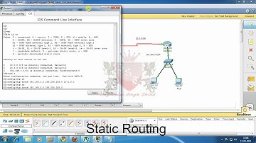 ✅ configuration of Static Routing in Hindi