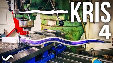 KRIS BLADE DAMASCUS DAGGER!!!! Part 4