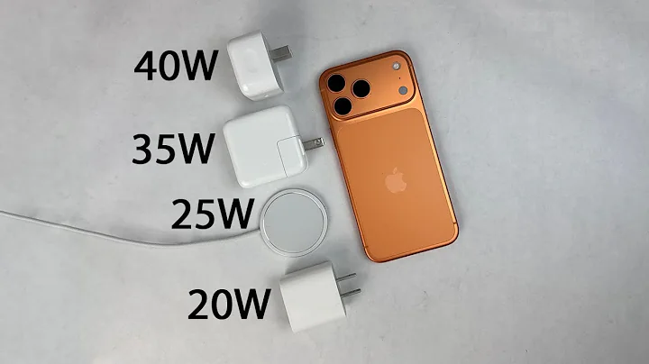 iPhone 17 Pro Max Charge Test: 40W vs 35W vs 25W vs 20W - Wired & MagSafe