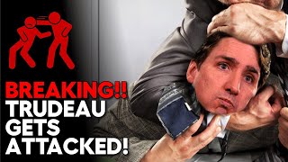 Trudeau Gets Heckled And Attacked During His Speech!