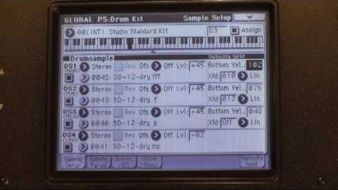 Korg M50- Drum Kits (part 1 of 2) - In The Studio With Korg