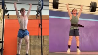 1 year weightlifting transformation