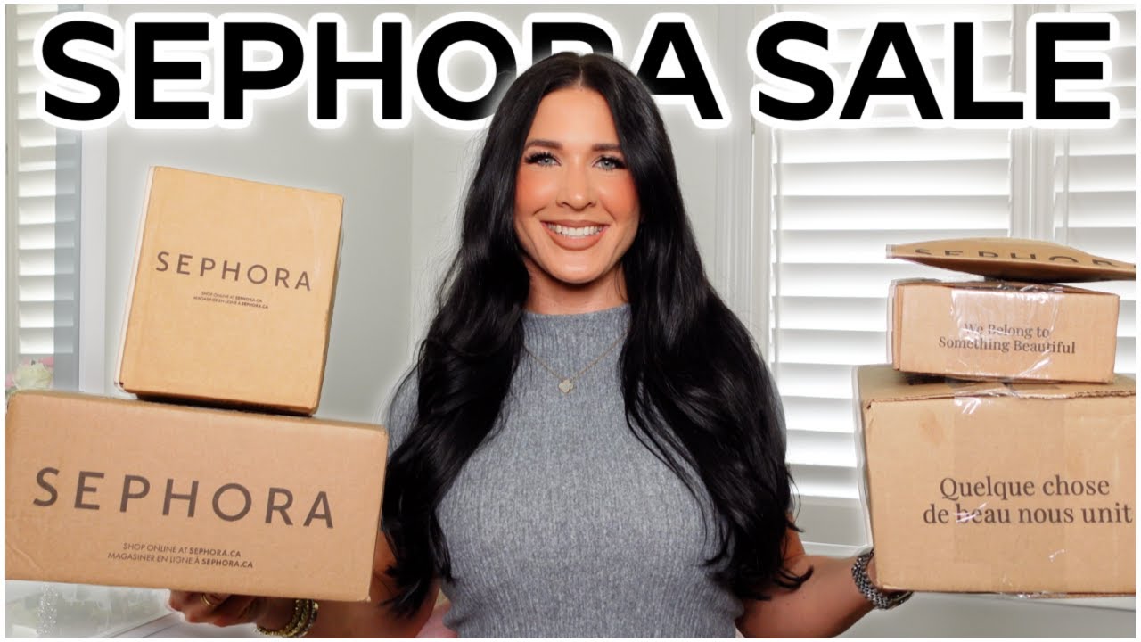 SEPHORA SALE HAUL ♡ | $1400 of viral makeup products, clean beauty + new launches you NEED!