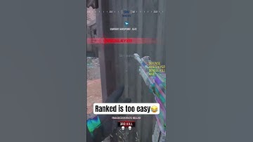 I love ranked😈….when im not playing hackers😂 #callofduty #cod #mw3 #gaming #ranked #consoledemon