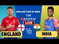 🔴INDIA VS ENGLAND 1ST T20 | IND VS ENG  ENGLAND TOUR OF INDIA | LIVE SCORE & COMMENTRY