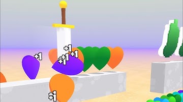 MAX LEVEL in Stacky Knife Gameplay Android,ios (Levels 24-25)