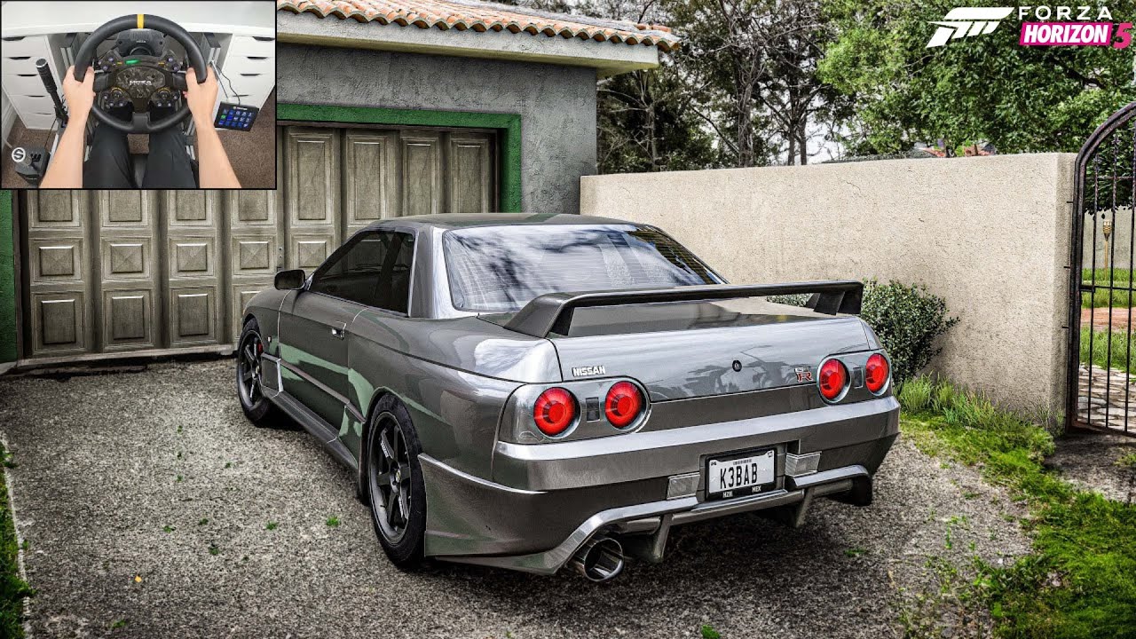 800HP Nissan GTR R32 - Forza Horizon 5 | Steering Wheel Gameplay - YouTube