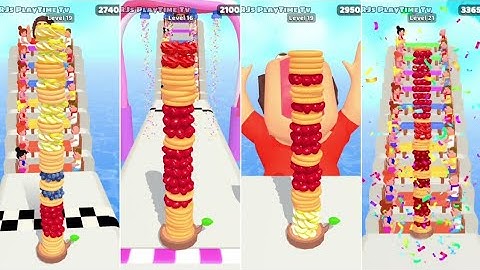 Pancake Run - All levels gameplay (#2)