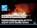 France deploys army at New Caledonia ports, airport; state of emergency imposed after riots