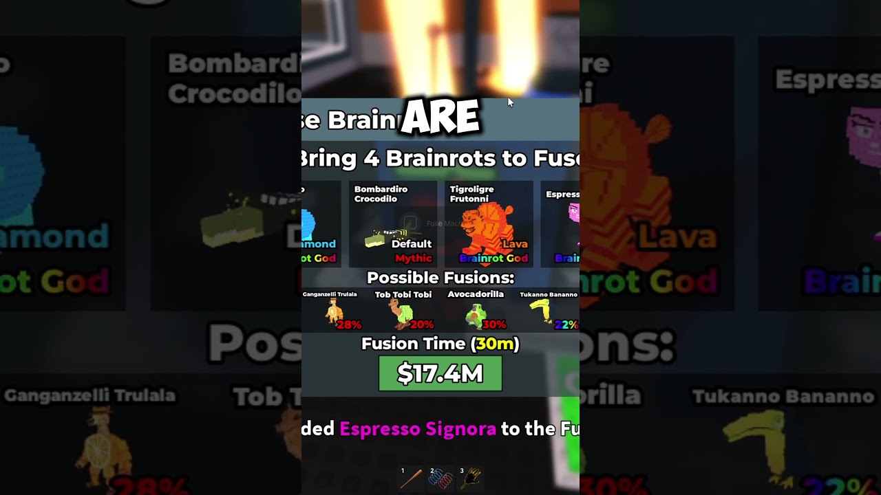 Fuse Machine Rework In Steal A Brainrot New Update 