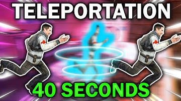 TELEPORTATION In The Source Engine In 40 SECONDS!