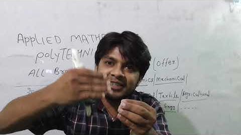 225 मात्र/(APPLIED MATHEMATICS) POLYTECHNIC 3rd SEMESTER ALL BRANCHES