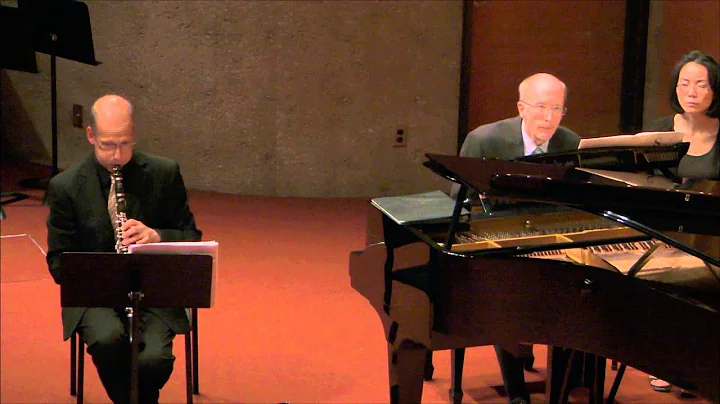 Barrett and Koehler - David Cuevas Sanchez - Sonata para Clarinete y Piano - 1. Debussyana