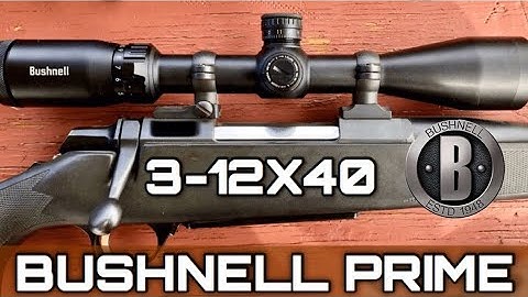 Bushnell Prime 3-12X40 Scope Review