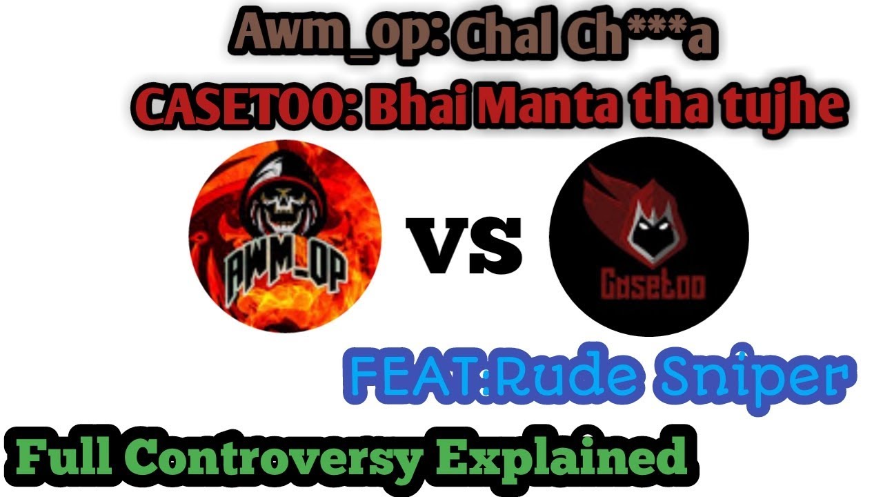 Awm_op Exposed | Casetoo Reply to Awmop | Controversy Explained | Rude Sniper