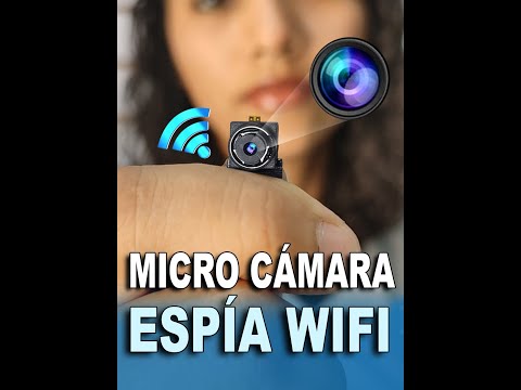 MICRO CAMARA ESPIA WIFI CON MODULO 