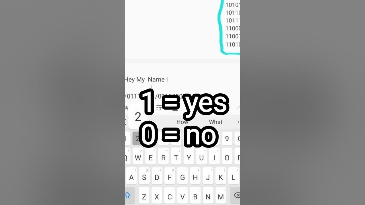 how to read binary code. Part 2 - YouTube