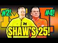 Jamie Shaw Ranks Michigan 2nd, Illinois 4th, In Latest Way Too Early Top 25!