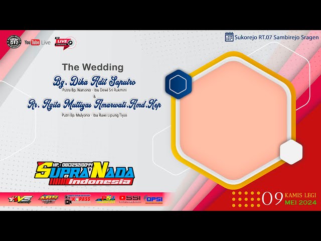 Live SUPRA NADA Wedding Dika u0026 agita | ARS AUDIO JLD2 | HVS SRAGEN class=
