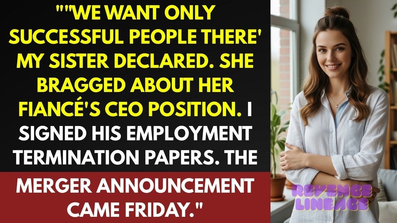 Sister Blocked Me From Engagement Party - Her Fiancé's Company Is Mine