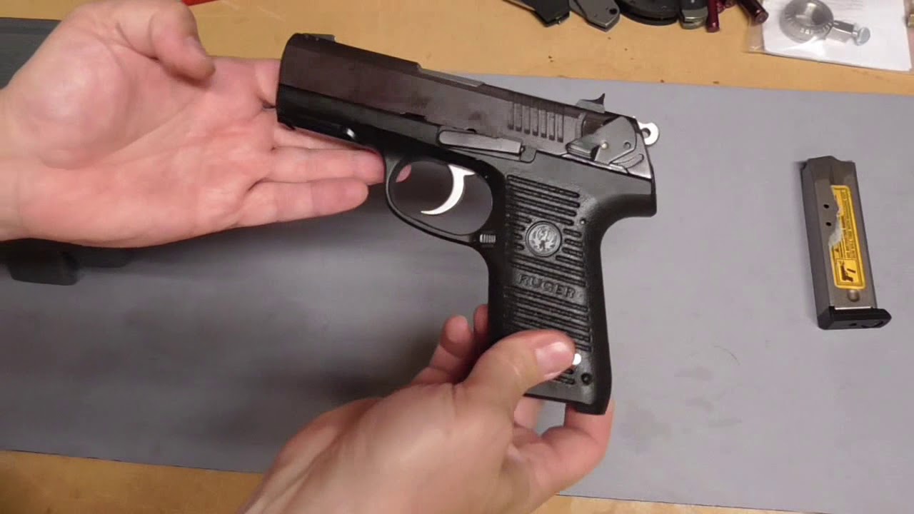 Обзор пистолета Ruger Р95 9mm - YouTube