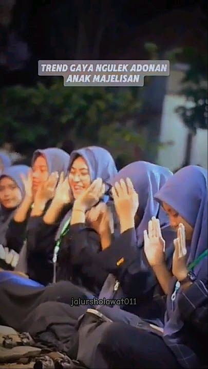 GAYA NGULEK ADONAN || uhti joget sholawatan bikin risih (jangan ya dek ya) #shorts #sholawat