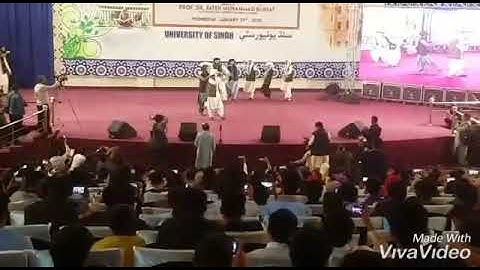 Sindh University 2020 batch orientation day