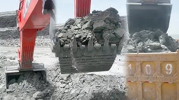 The Process Of Mining And Transporting Rare Earth Ores P26 #satisfying #amazing #excavator #mining