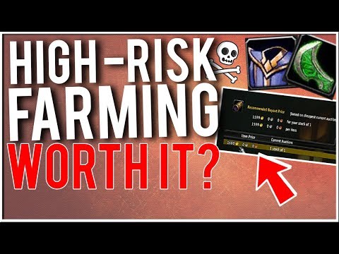 HIGH RISK GOLD FARMING - Is it WORTH it? - Project Ascension (WoW with Random Abilities)