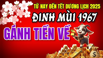 Từ Nay Đến Tết Dương Lịch 2025. Đinh Mùi 1967 Vượng Lộc Lớn, Giàu Khủng Danh Vọng Phất Lên Ngoạn Mục