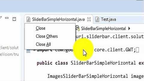 Quiz - Eclipse shortcuts for Editor Window