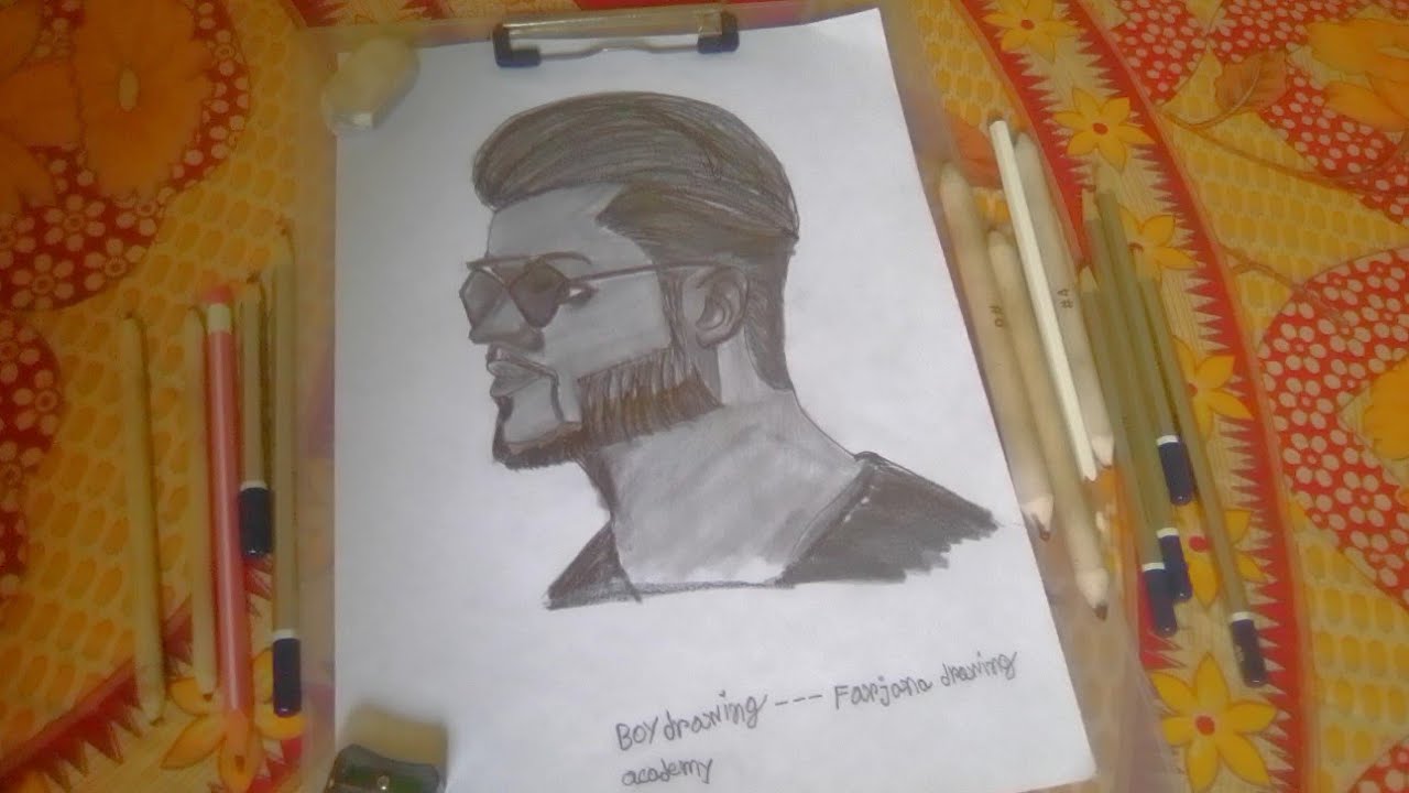 Boy drawing Farjana drawing academy YouTube