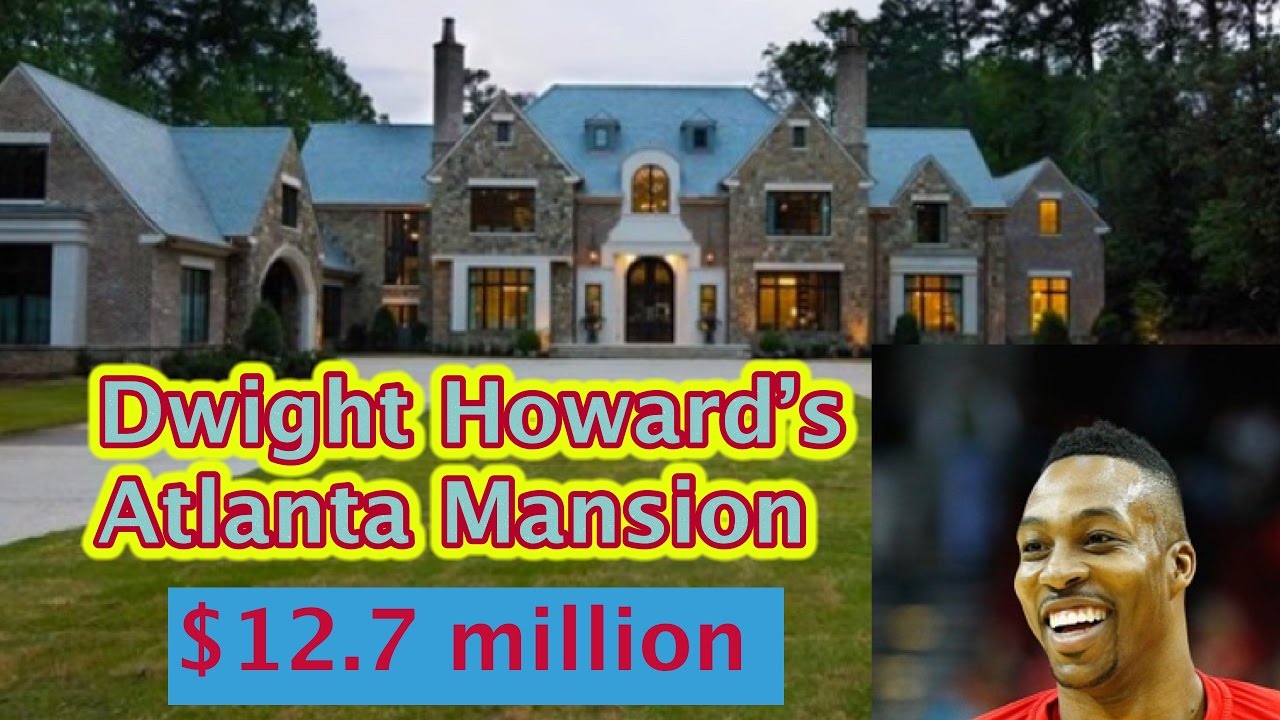Dwight Howard's HOUSE in Atlanta Tour, NBA Player Homes - YouTube