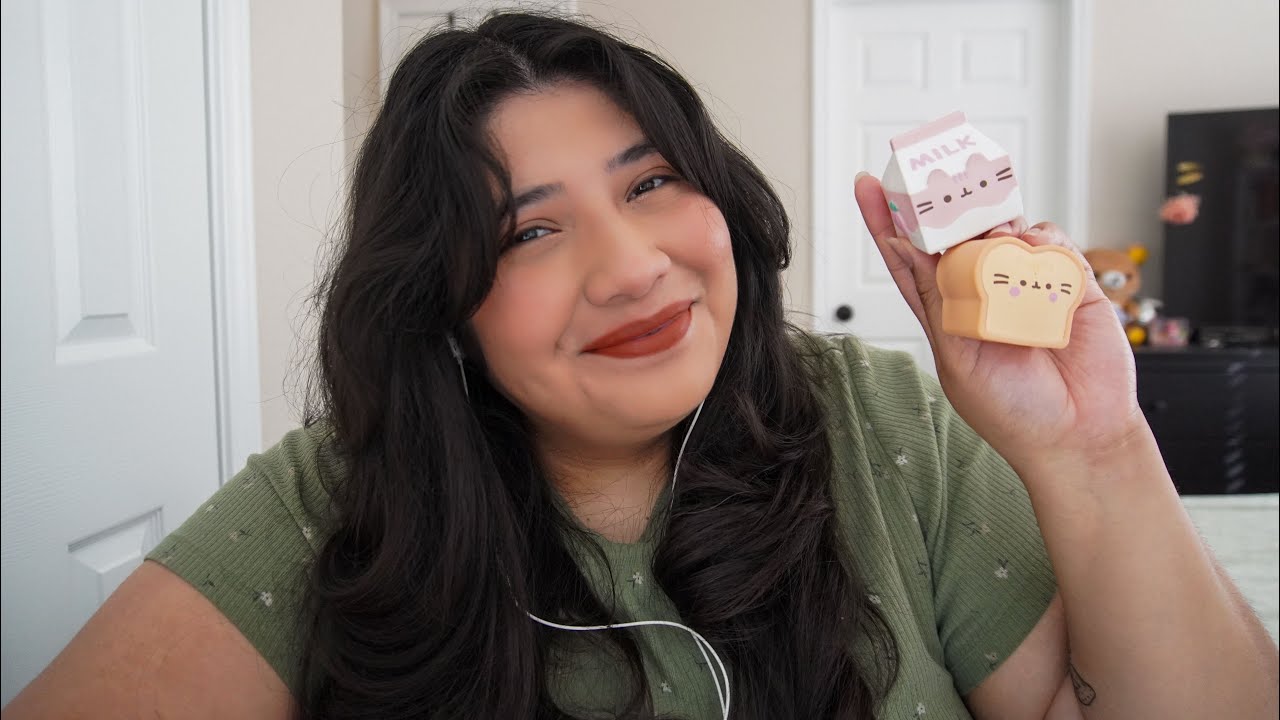 ASMR Playing with Squishies! | Tapping, Whispering, Tongue Clicking