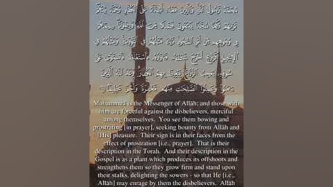 آواخر سوره الفتح للقارئ الشيخ مشاري راشد العفاسي