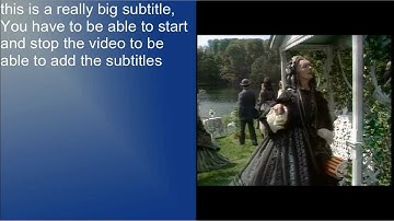 Ubuntu Basics Subtitles with Impress & VLC