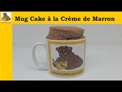 le-mug-cake-à-la-crème-de-marron---recette-rapide-et-facile