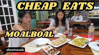 PHILIPPINES 🥩🍗 Cheap Eats &amp; Street food Moalboal Cebu