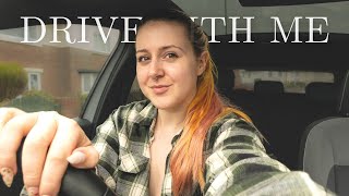 Chatty drive with me || Struggling with burnout, mean comments & dog update || UK 2023