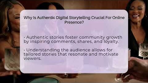 Why Is Authentic Digital Storytelling Crucial For Online Presence? - Everyday-Networking